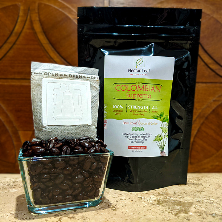 Dark Roast Ground Double Bags